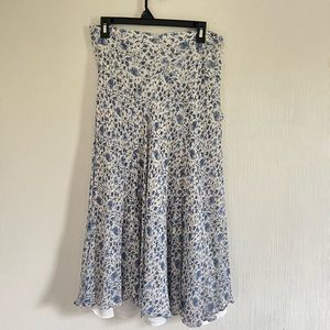 super pretty flowery skirt